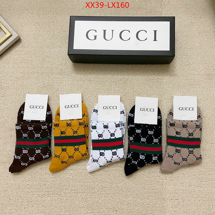 Sock-Gucci,best website for replica , ID: LX160,$: 39USD