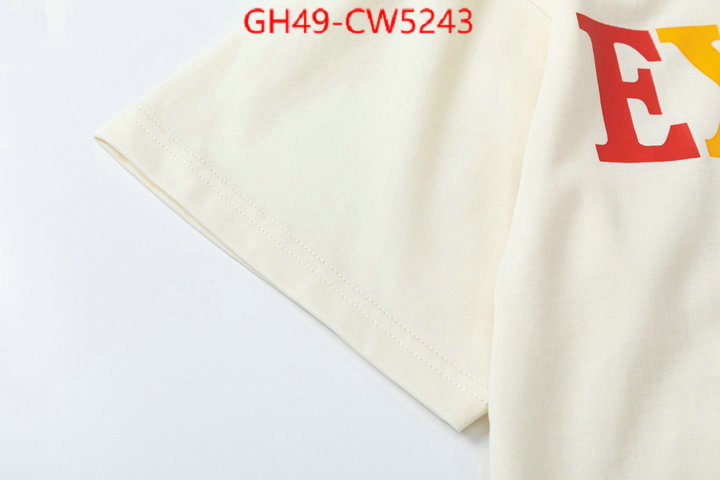 Clothing-Gucci,high quality 1:1 replica , ID: CW5243,$: 49USD