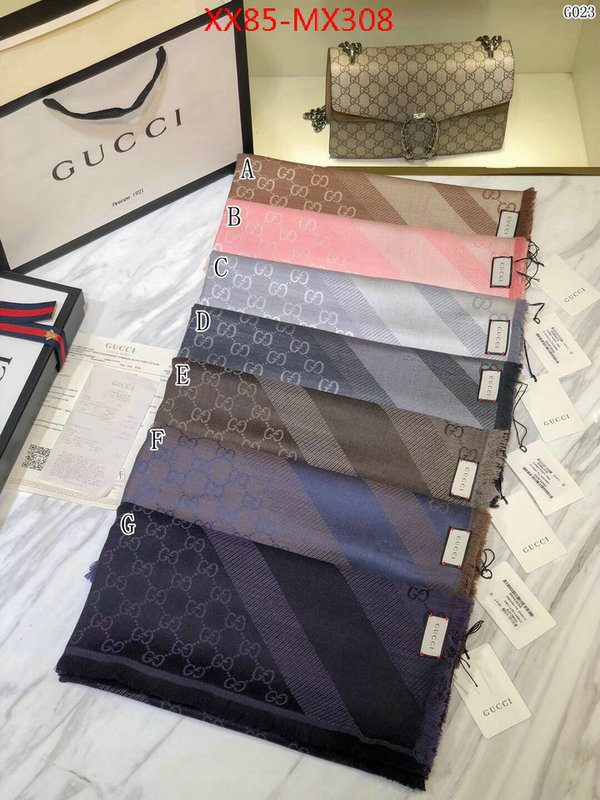 Scarf-Gucci,replica aaaaa+ designer , ID: MX308,$: 85USD