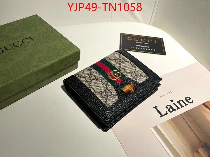 Gucci Bags(4A)-Wallet-,ID: TN1058,$: 49USD