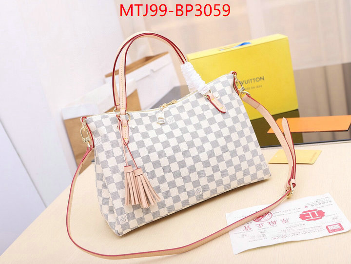LV Bags(4A)-Handbag Collection-,ID: BP3059,$: 99USD