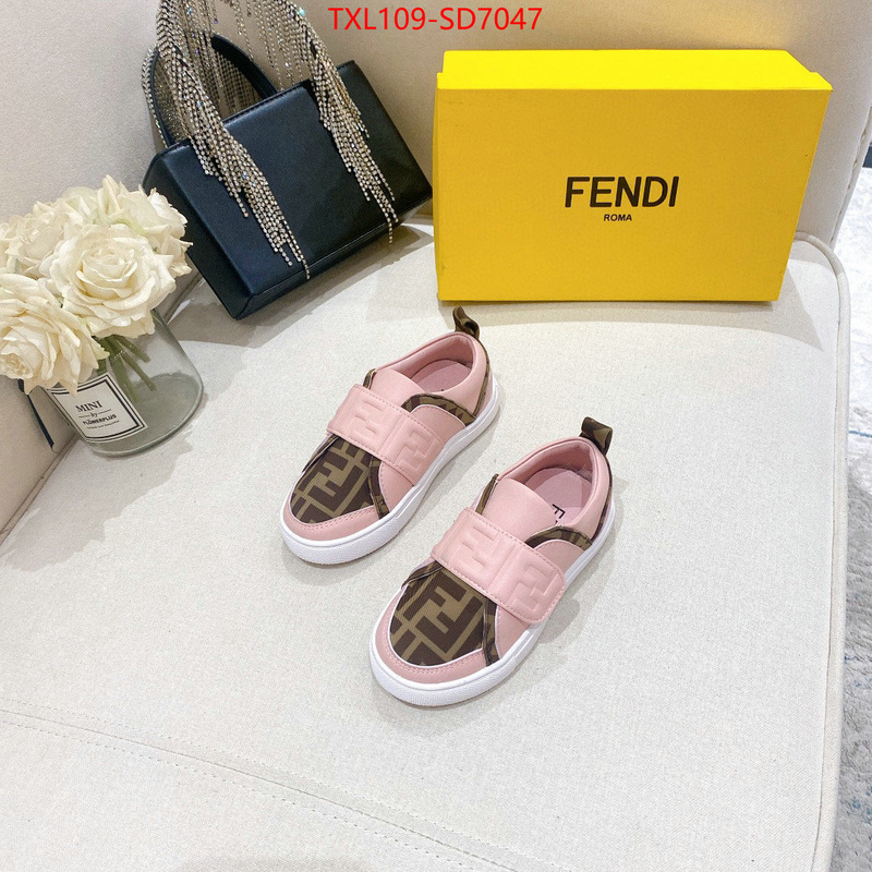 Kids shoes-Fendi,1:1 replica wholesale , ID: SD7047,$: 109USD