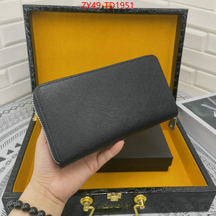 Montblanc Bags (4A)-Wallet,shop cheap high quality 1:1 replica ,ID: TD1951,$: 49USD