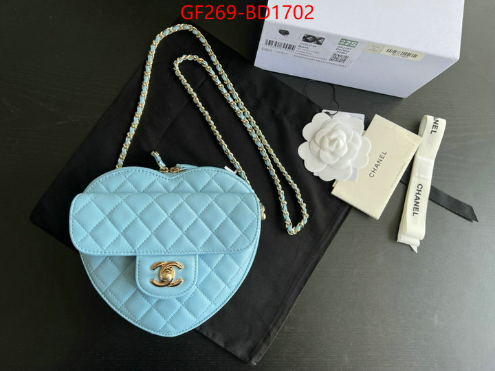 Chanel Bags(TOP)-Diagonal-,ID: BD1702,$: 269USD