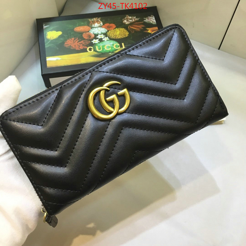 Gucci Bags(4A)-Wallet-,ID: TK4102,$:45USD