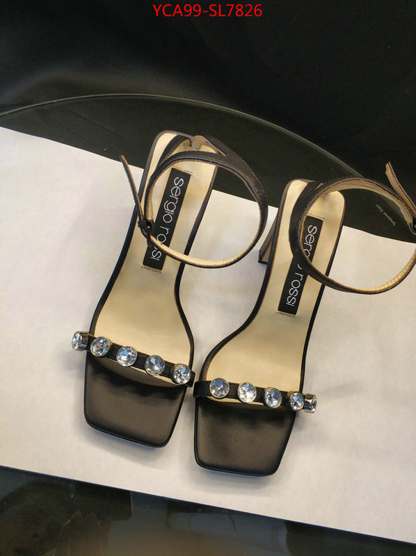 Women Shoes-Sergio Rossi,2023 aaaaa replica customize ,wholesale replica , ID: SL7826,$: 99USD