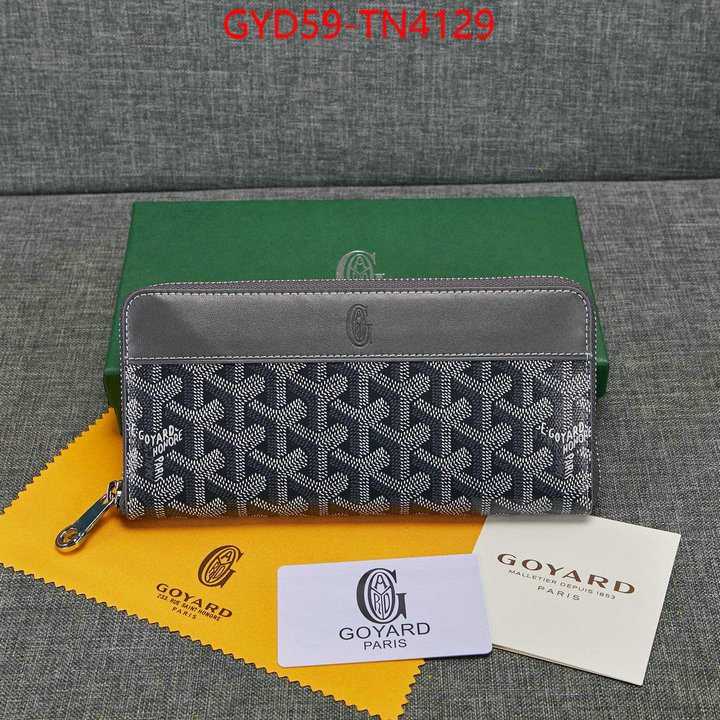 Goyard Bags(4A)-Wallet,aaaaa replica designer ,ID: TN4129,$: 59USD