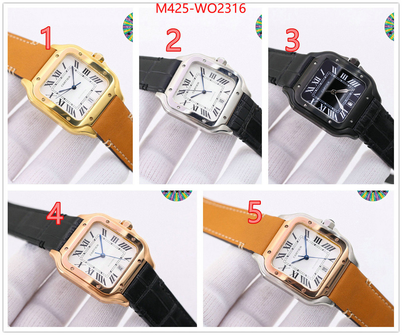 Watch(TOP)-Cartier,designer 1:1 replica , ID: WO2316,$: 425USD