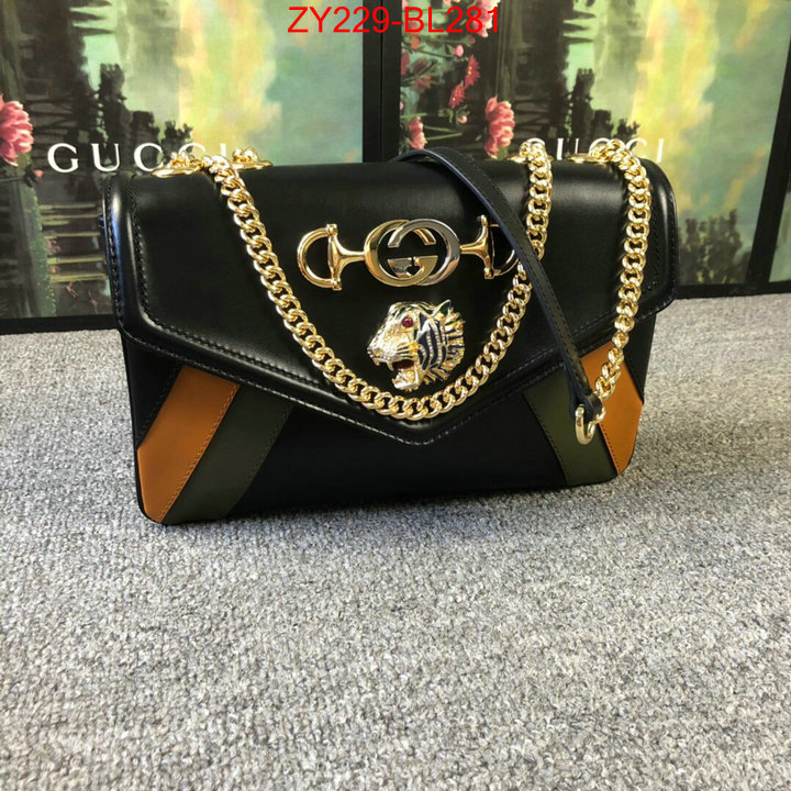 Gucci Bags(TOP)-Diagonal-,ID: BL281,$:229USD