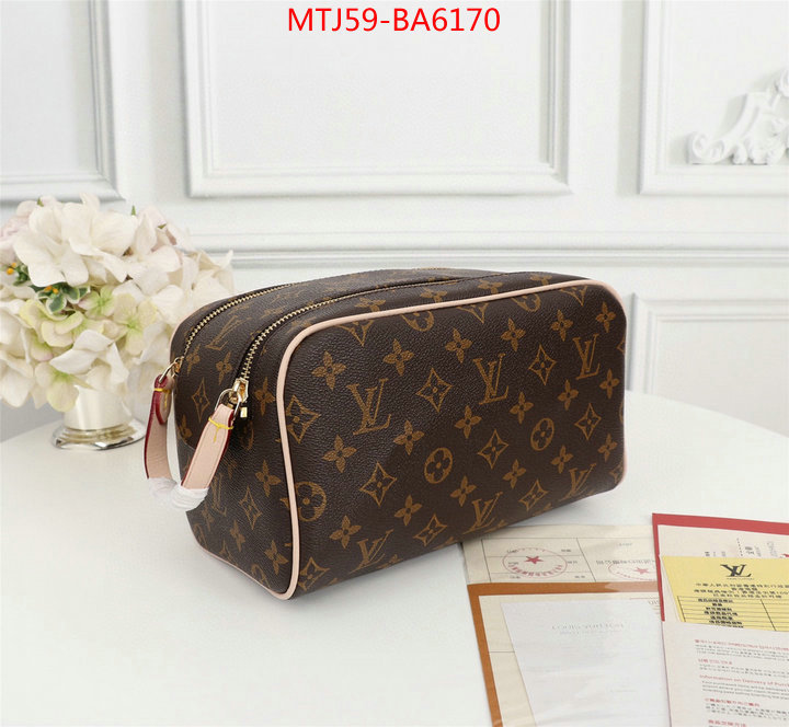 LV Bags(4A)-Vanity Bag-,what are the best replica ,ID: BA6170,$: 59USD