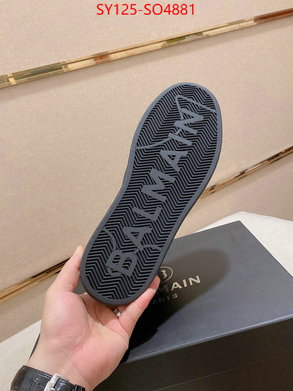 Men Shoes-Balmain,2023 aaaaa replica 1st copy , ID: SO4881,$: 125USD