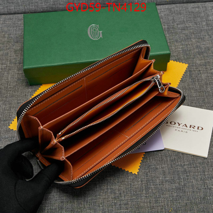 Goyard Bags(4A)-Wallet,aaaaa replica designer ,ID: TN4129,$: 59USD