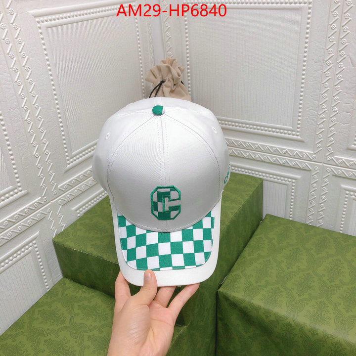 Cap (Hat)-Celine,mirror copy luxury , ID: HP6840,$: 29USD