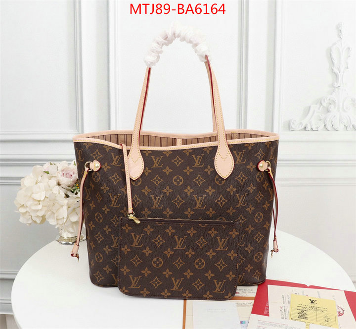 LV Bags(4A)-Neverfull-,cheap replica designer ,ID: BA6164,$: 89USD