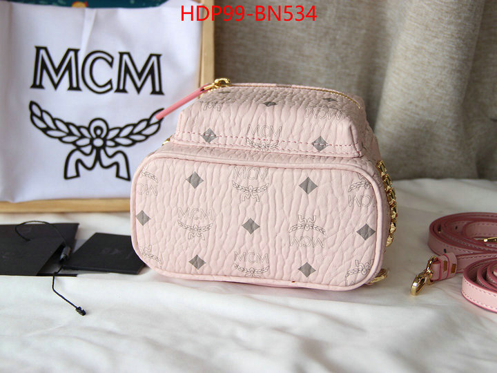 MCM Bags(TOP)-Backpack-,ID: BN534,$: 99USD