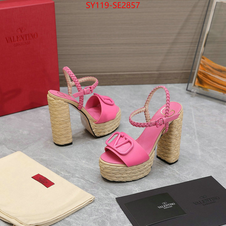 Women Shoes-Valentino,replica 2023 perfect luxury , ID: SE2857,$: 119USD