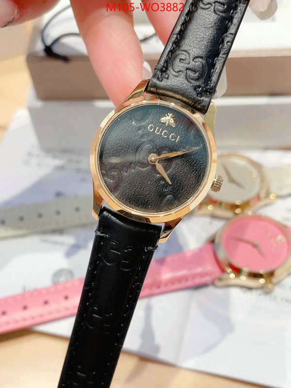 Watch(4A)-Gucci,good quality replica ,ID: WO3882,$: 105USD