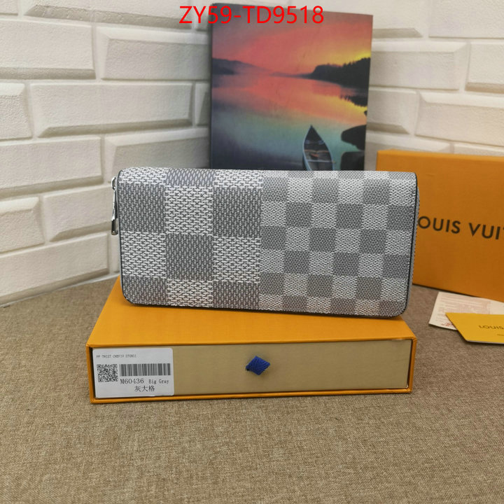 LV Bags(4A)-Wallet,wholesale ,ID: TD9518,$: 59USD