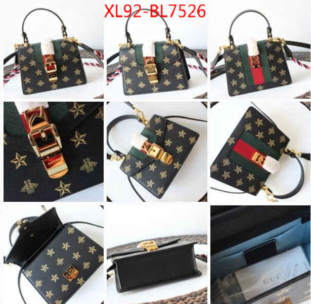 Gucci Bags(4A)-Handbag-,top brands like ,ID:BL7526,$: 92USD