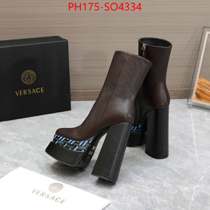 Women Shoes-Versace,mirror copy luxury , ID: SO4334,$: 175USD