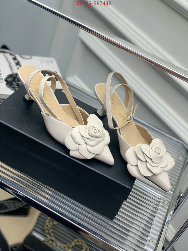 Women Shoes-Chanel,high quality , ID: SP7448,$: 135USD