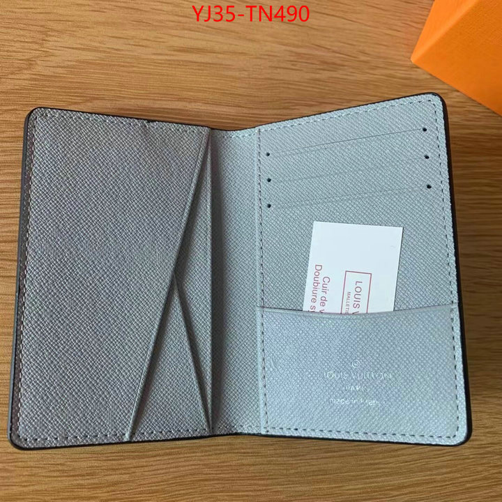 LV Bags(4A)-Wallet,ID: TN490,$: 35USD