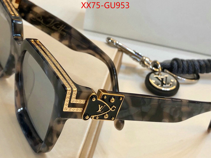 Glasses-LV,wholesale replica shop , ID: GU953,$: 75USD