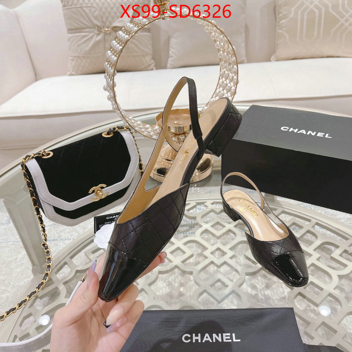 Women Shoes-Chanel,best quality fake , ID: SD6326,$: 99USD