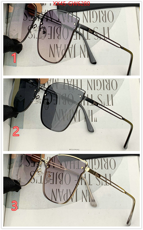 Glasses-Dior,luxury fake , ID: GW6280,$: 45USD