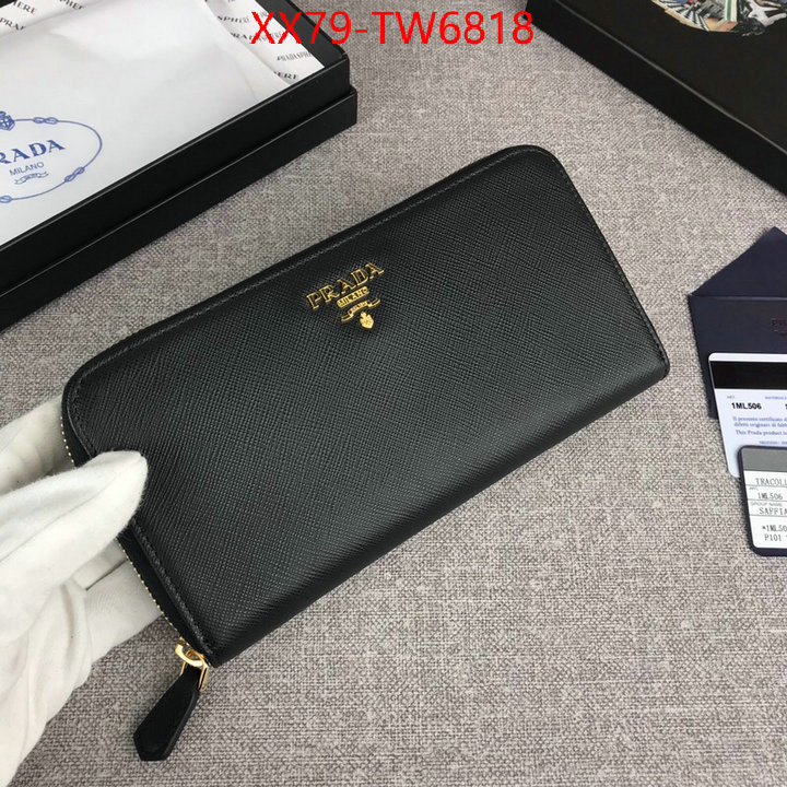 Prada Bags(TOP)-Wallet,ID: TW6818,$: 79USD