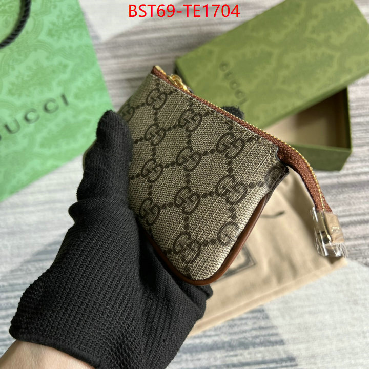 Gucci Bags(TOP)-Wallet-,hot sale ,ID: TE1704,$: 69USD