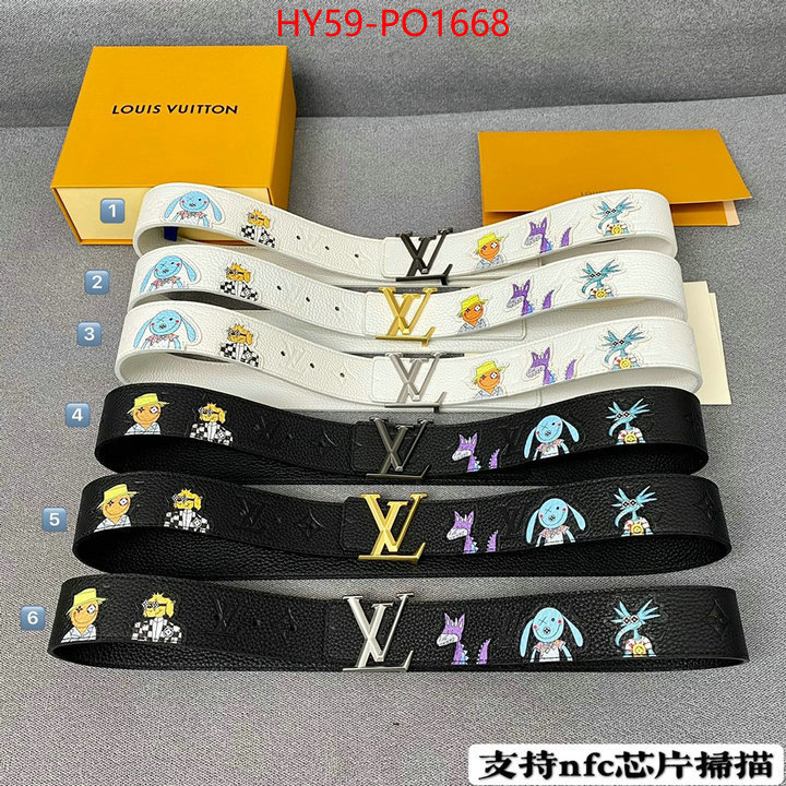 Belts-LV,replica wholesale , ID: PO1668,$: 59USD