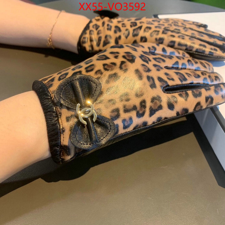 Gloves-Chanel,best fake , ID: VO3592,$: 55USD