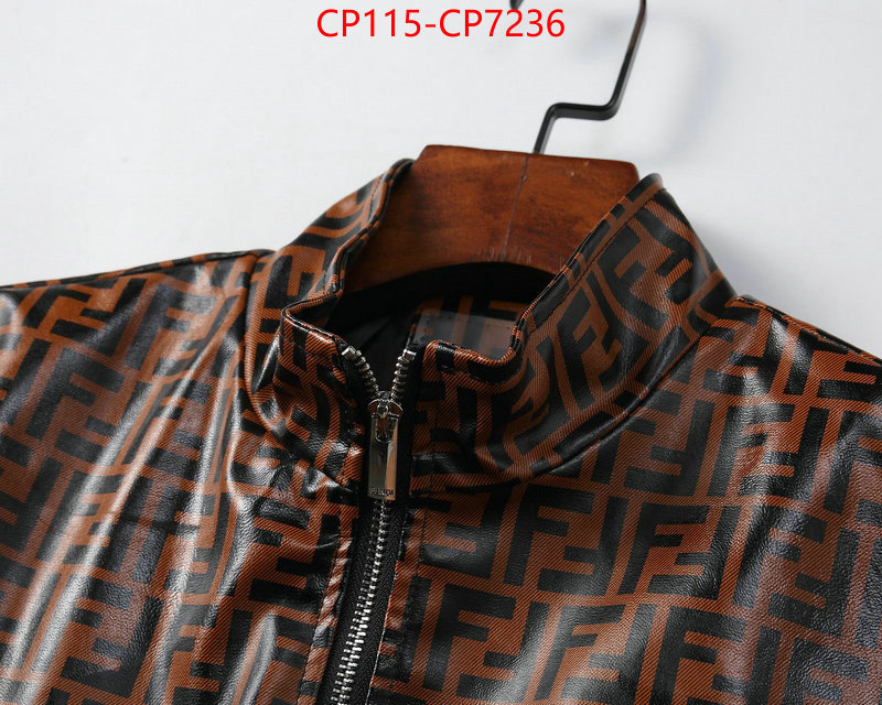 Clothing-Fendi,aaaaa+ replica , ID: CP7236,$: 115USD