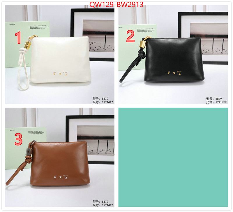 Off-White Bags ( TOP )-Clutch-,knockoff highest quality ,ID: BW2913,$: 129USD