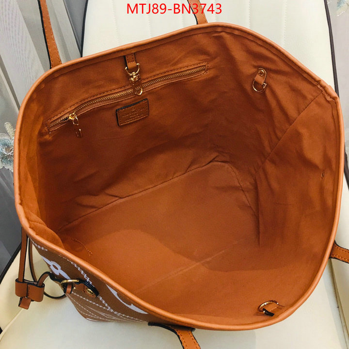 LV Bags(4A)-Neverfull-,wholesale replica shop ,ID: BN3743,$: 89USD