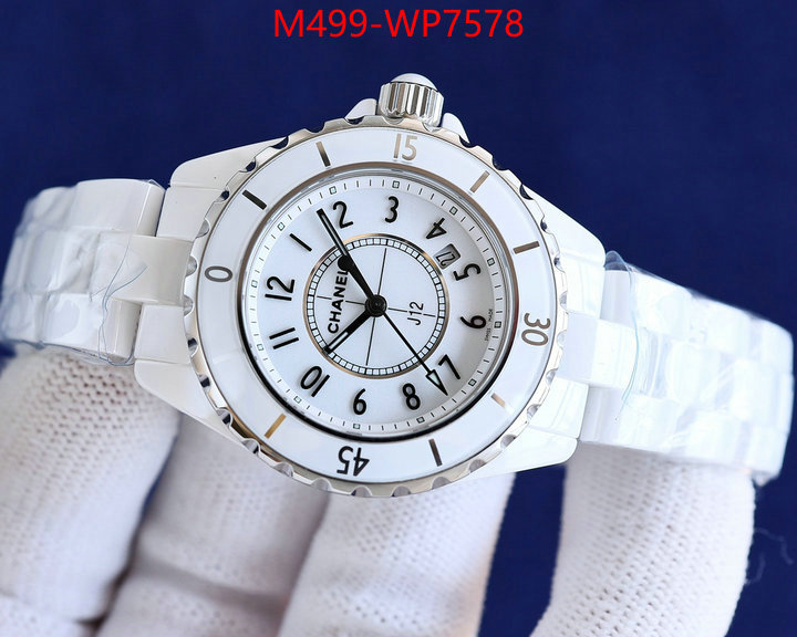 Watch (TOP)-Chanel,wholesale imitation designer replicas , ID: WP7578,$: 499USD