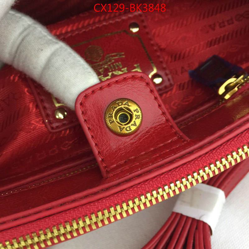 Prada Bags(4A)-Handbag-,ID: BK3848,$:129USD