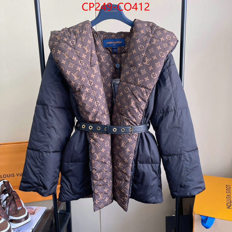 Down jacket Women-LV,where to buy fakes , ID: CO412,$: 249USD