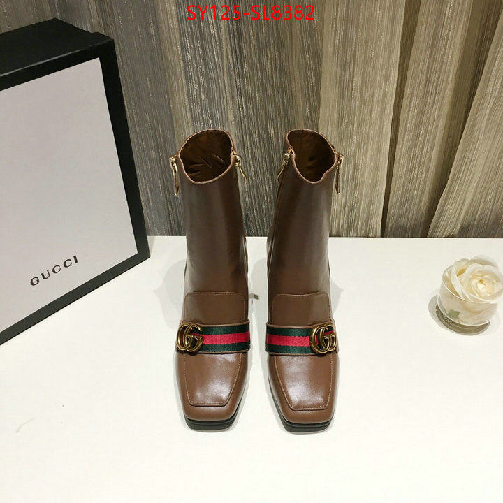 Women Shoes-Gucci,the best quality replica , ID: SL8382,$: 125USD