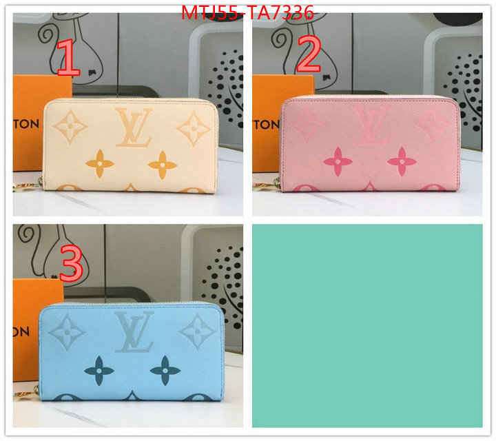 LV Bags(4A)-Wallet,ID: TA7336,$: 55USD