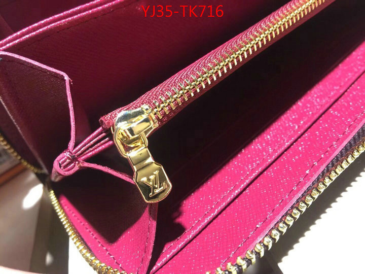 LV Bags(4A)-Wallet,ID: TK716,$:35USD