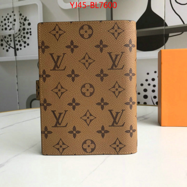 LV Bags(4A)-Wallet,what best designer replicas ,ID: BL7600,$: 45USD