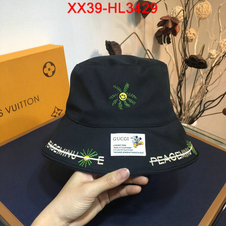 Cap (Hat)-Gucci,how quality , ID: HL3429,$: 39USD