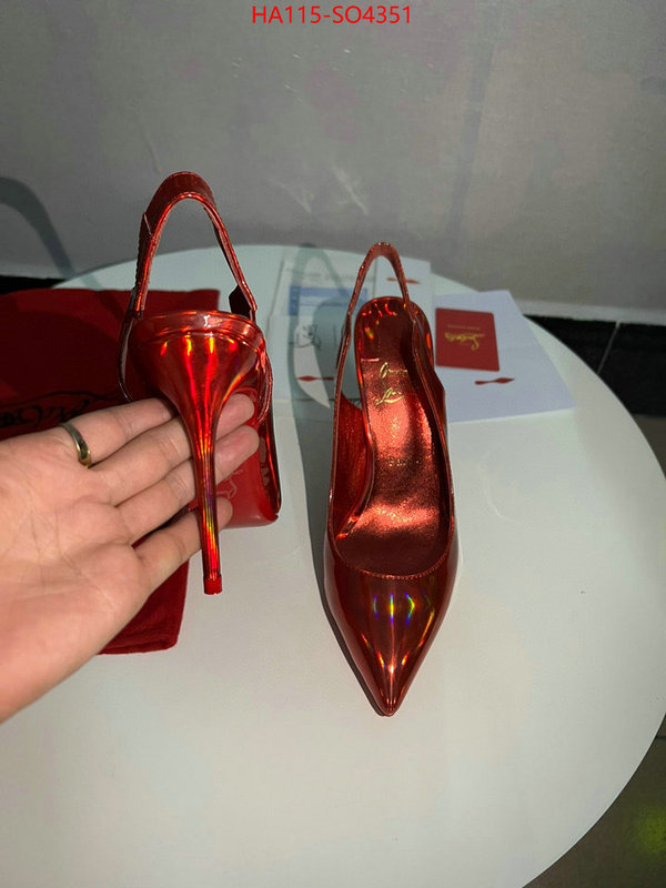 Women Shoes-Chrstn 1ouboutn,found replica , ID: SO4351,$: 115USD