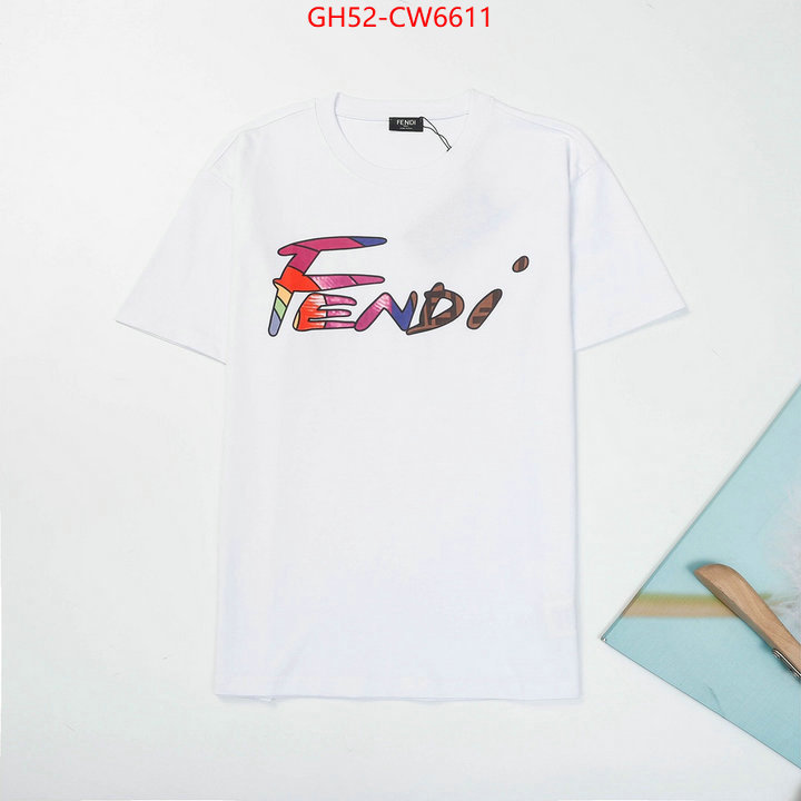 Clothing-Fendi,the most popular , ID: CW6611,$: 52USD