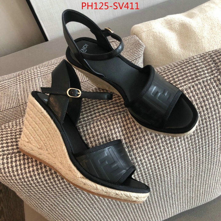 Women Shoes-Fendi,replica online , ID: SV411,$:125USD