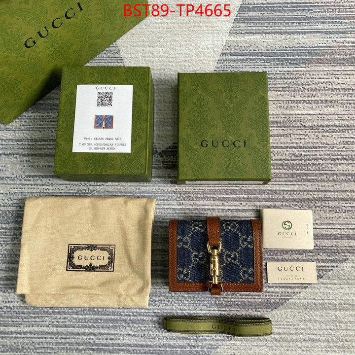 Gucci Bags(TOP)-Wallet-,ID: TP4665,$: 89USD
