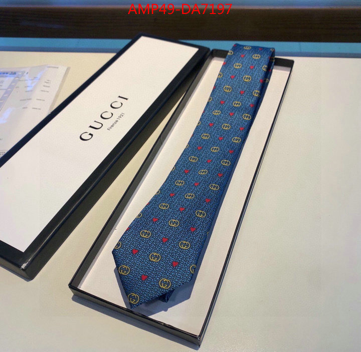 Ties-Gucci,new designer replica , ID: DA7197,$: 49USD