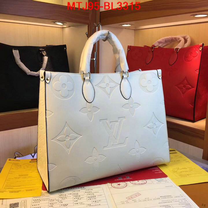 LV Bags(4A)-Handbag Collection-,ID: BL3315,$: 95USD